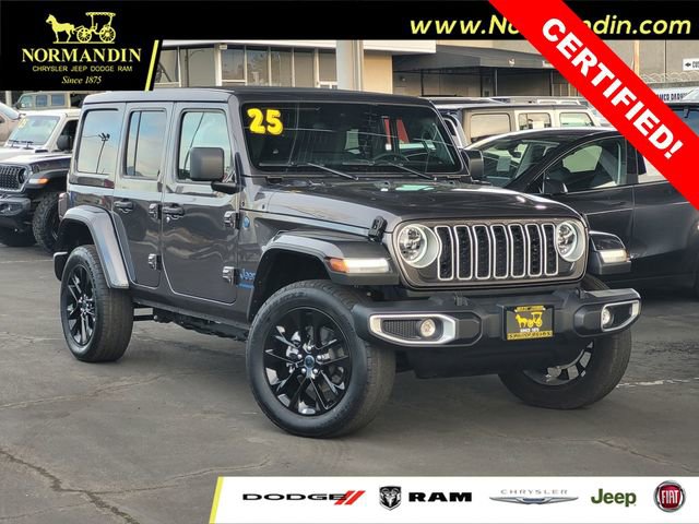 Certified 2025 Jeep Wrangler Unlimited Sahara w/ Safety Group image 1