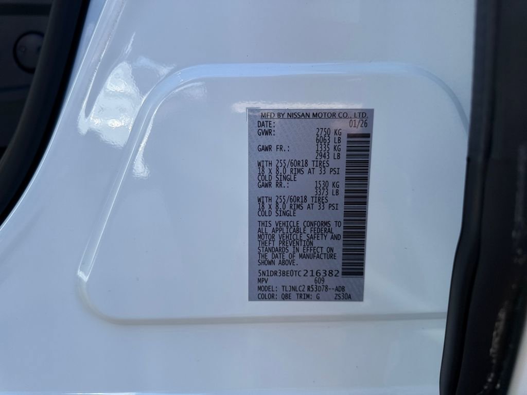 New 2026 Nissan Pathfinder SV image 24