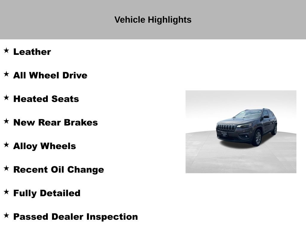 Used 2019 Jeep Cherokee Latitude Plus w/ Cold Weather Group image 9
