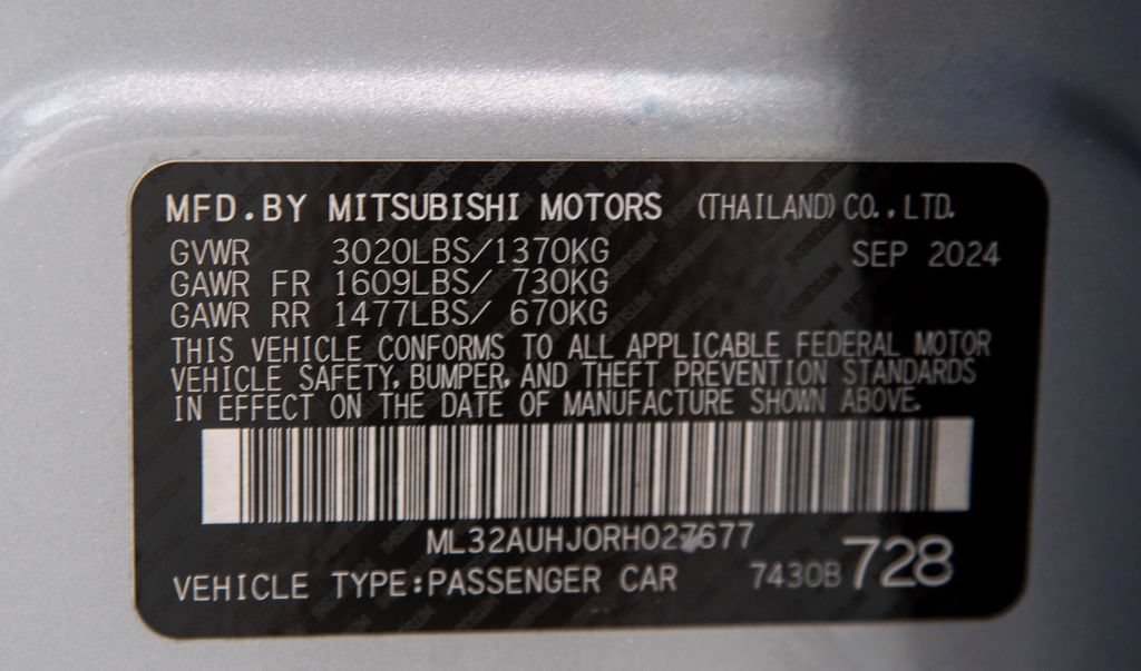 Used 2024 Mitsubishi Mirage FWD image 8