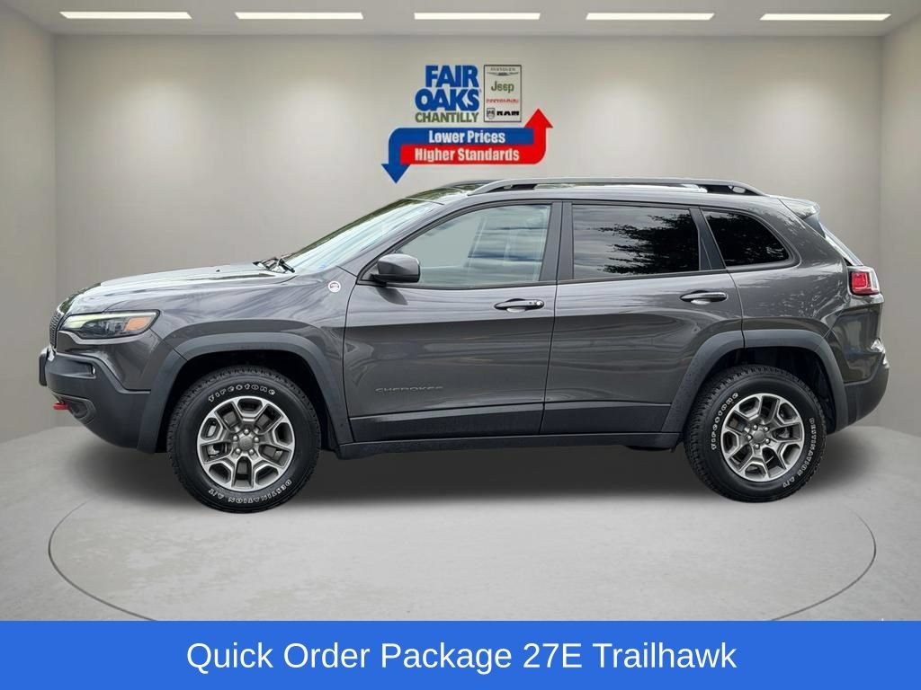 Used 2021 Jeep Cherokee Trailhawk w/ Sun, Sound & Nav Group AWD/4WD image 12