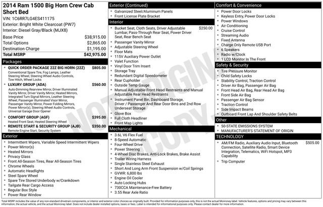 Used 2014 RAM 1500 Big Horn AWD/4WD image 6