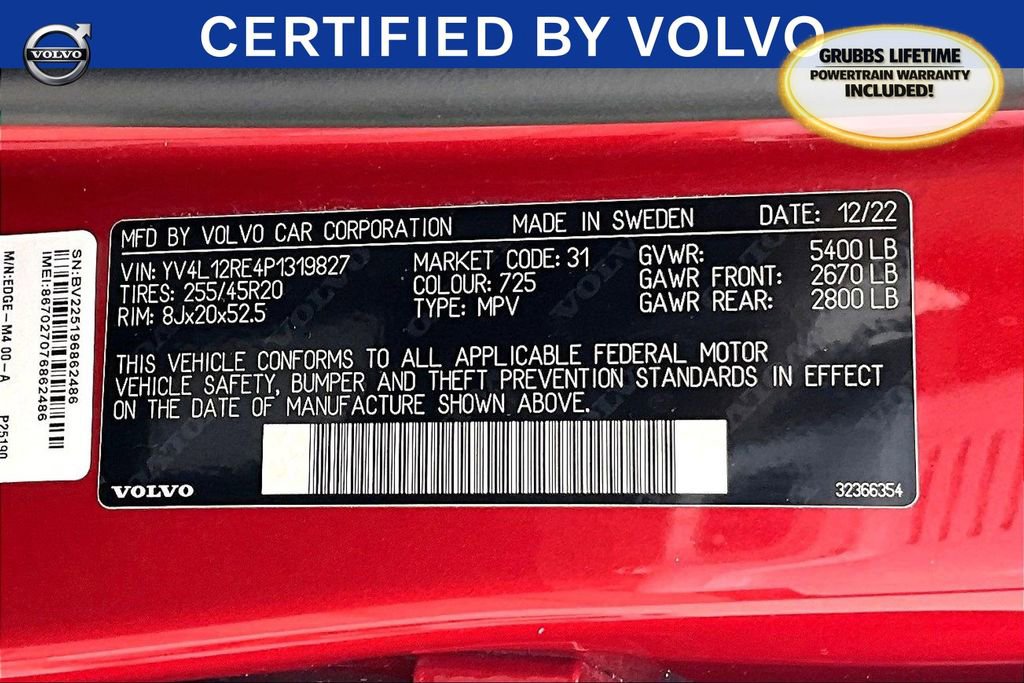 Certified 2023 Volvo XC60 B5 Plus AWD/4WD image 44