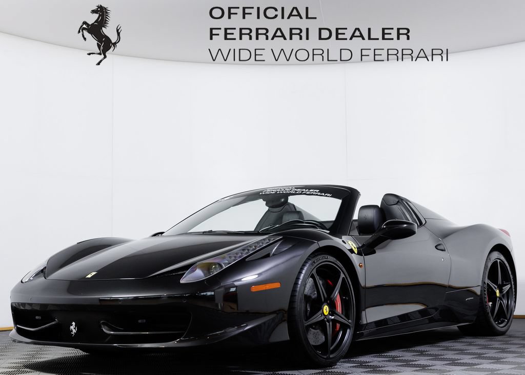 Certified 2013 Ferrari 458 Spider RWD image 1
