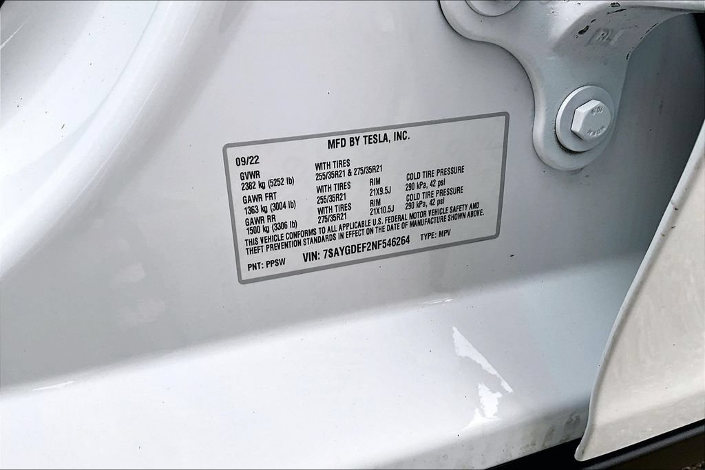 Used 2022 Tesla Model Y Performance AWD/4WD image 34