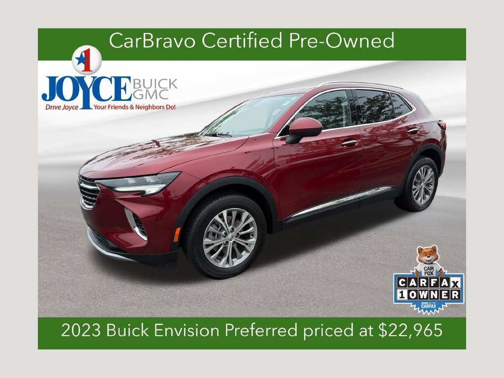 Certified 2023 Buick Envision Preferred