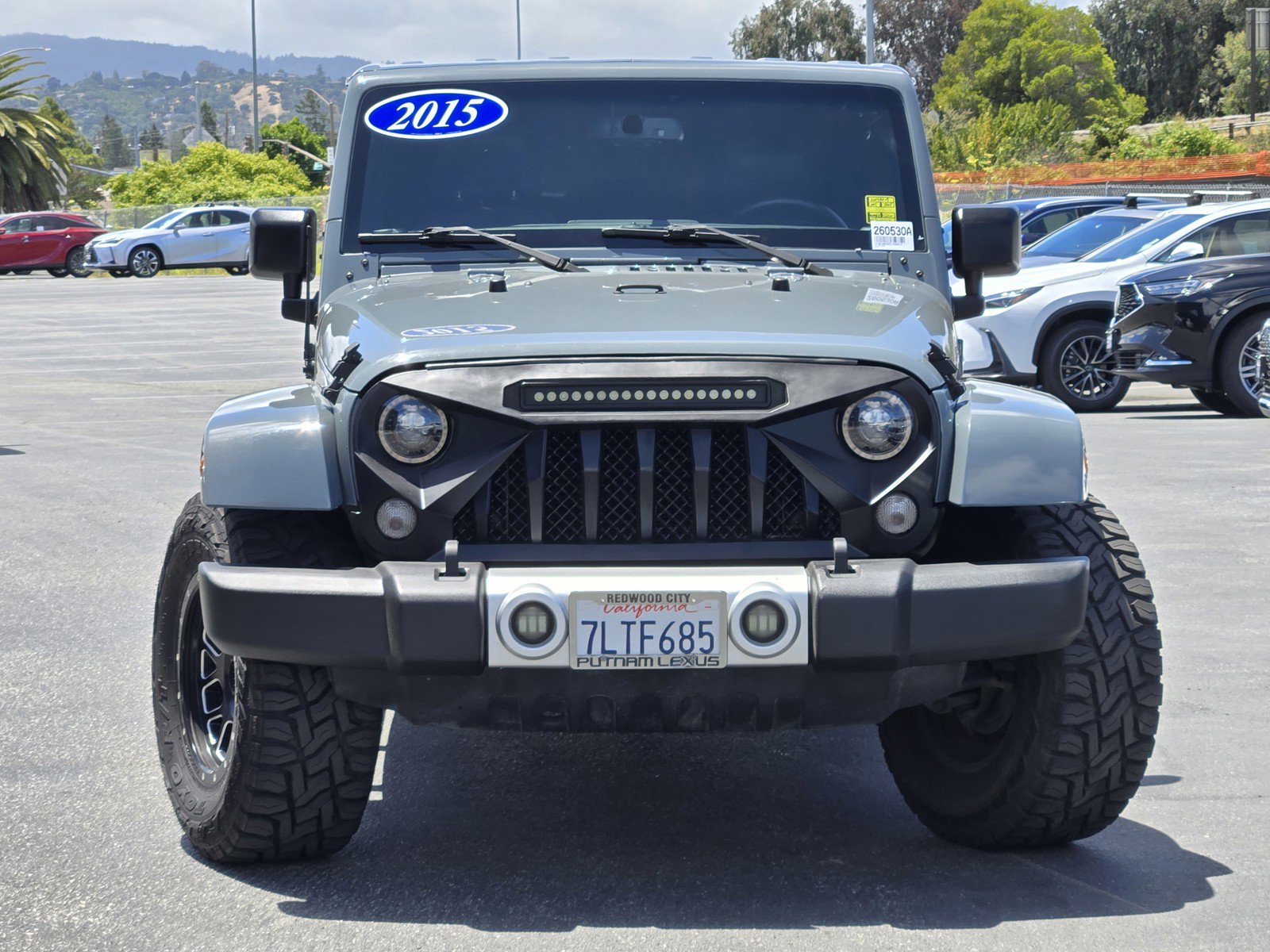 Used 2015 Jeep Wrangler Unlimited Sahara w/ Mopar Chrome Edition Group AWD/4WD image 2