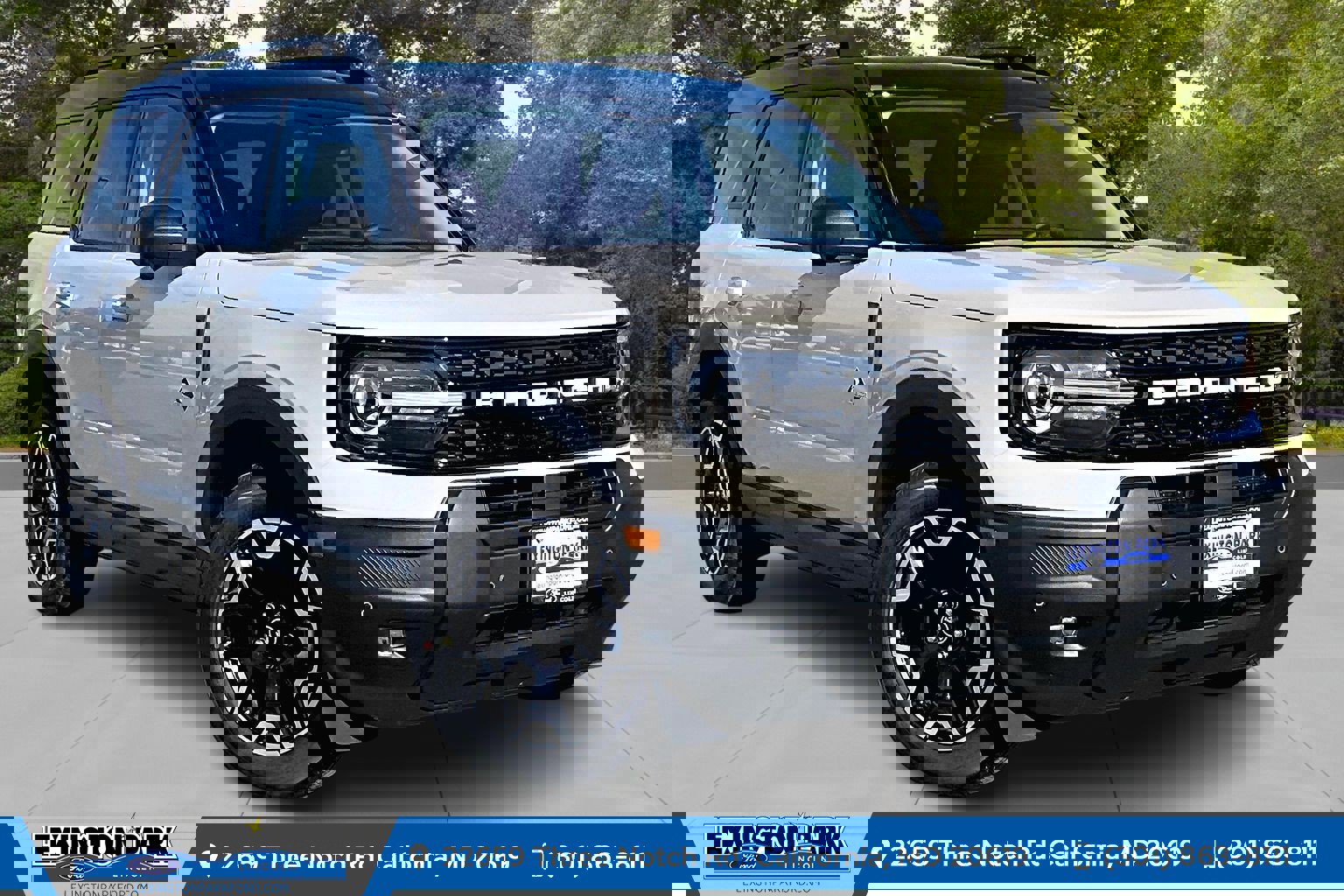 New 2025 Ford Bronco Sport Outer Banks w/ Outer Banks Tech Package+