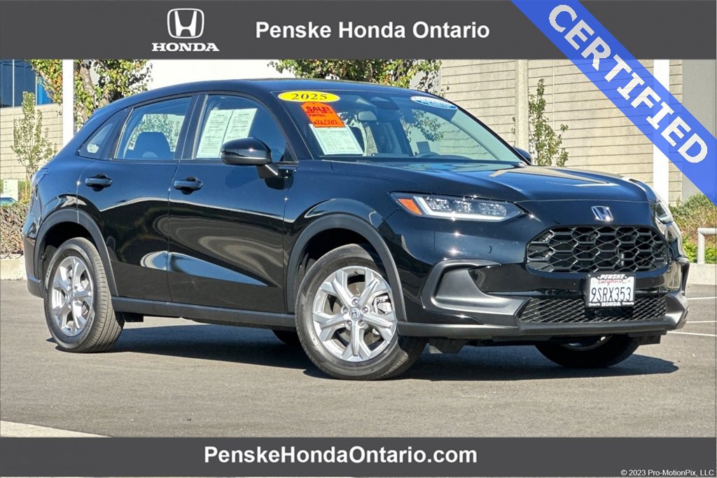 Certified 2025 Honda HR-V LX