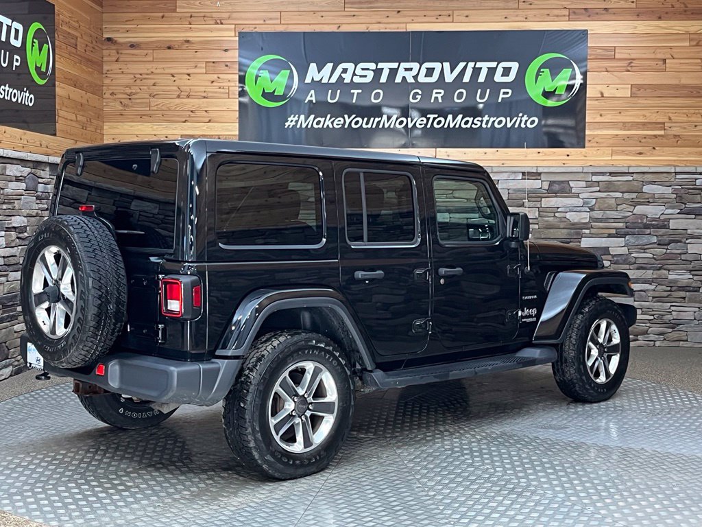 Used 2018 Jeep Wrangler Unlimited Sahara w/ Cold Weather Group AWD/4WD image 19