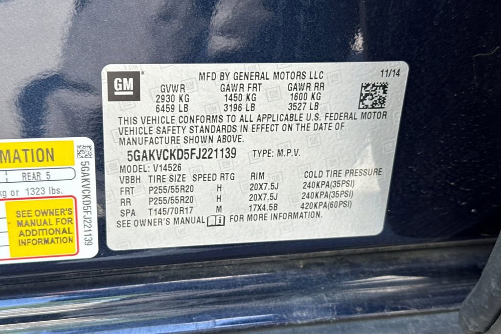 Used 2015 Buick Enclave Premium w/ Experience Buick Package AWD/4WD image 42