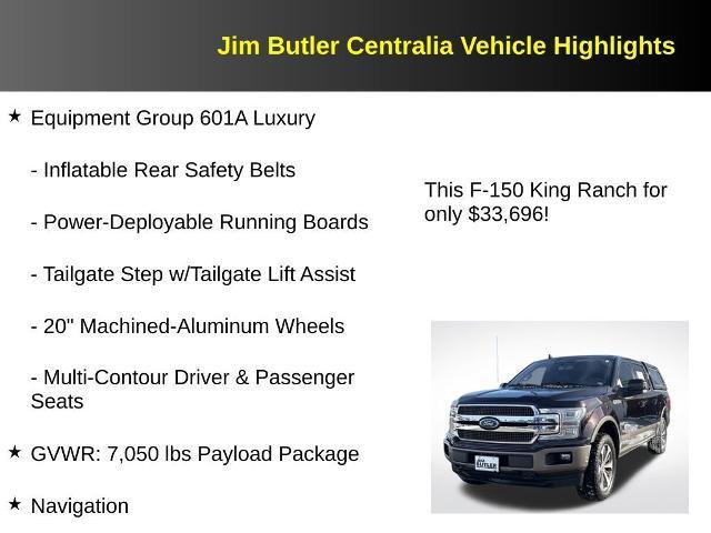 Used 2020 Ford F150 King Ranch w/ Equipment Group 601A Luxury AWD/4WD image 5