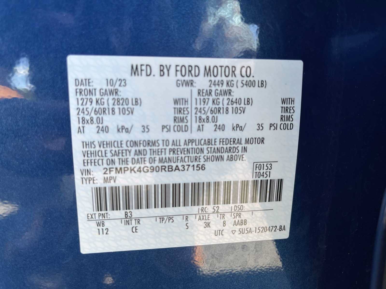 Used 2024 Ford Edge SE w/ Cargo Accessory Package AWD/4WD image 28