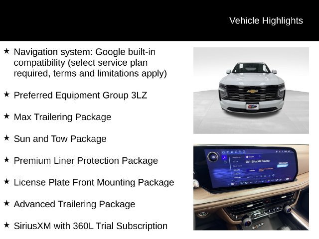 Used 2026 Chevrolet Tahoe High Country w/ Sun And Tow Package AWD/4WD image 16