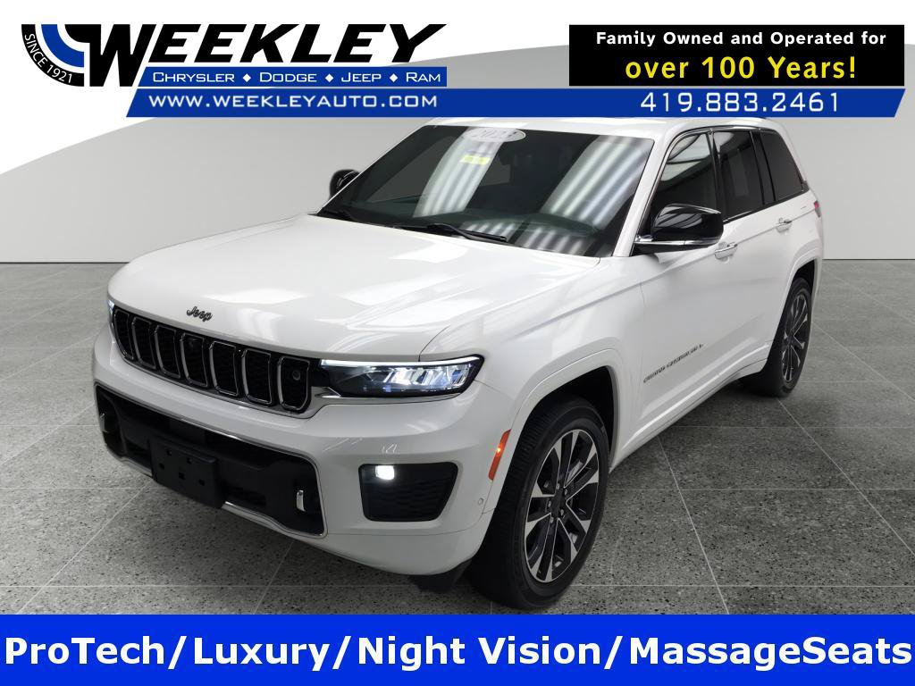 Used 2023 Jeep Grand Cherokee Overland w/ Adv Protech Group III