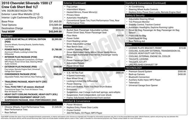 Used 2010 Chevrolet Silverado 1500 LT RWD image 35