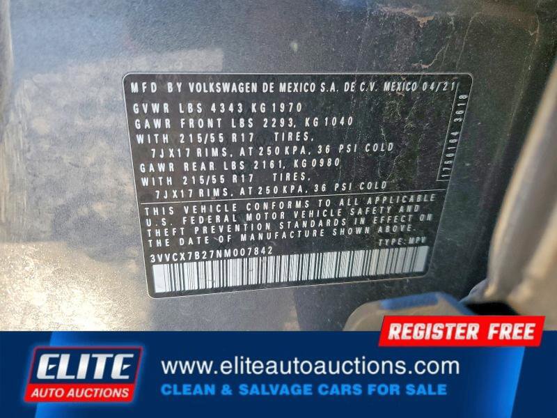 Used 2022 Volkswagen Taos S image 28