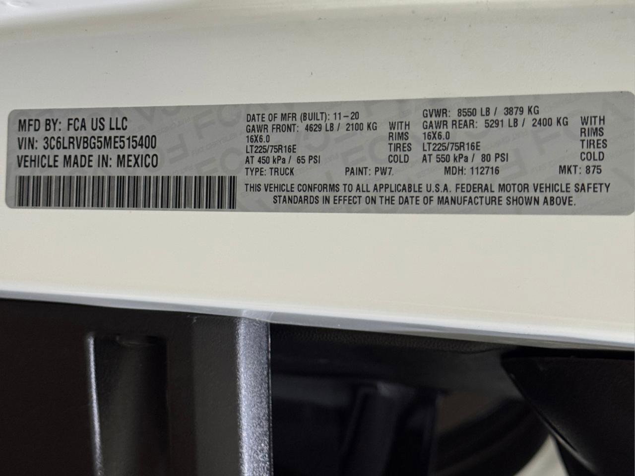 Used 2021 RAM ProMaster 1500 FWD image 56