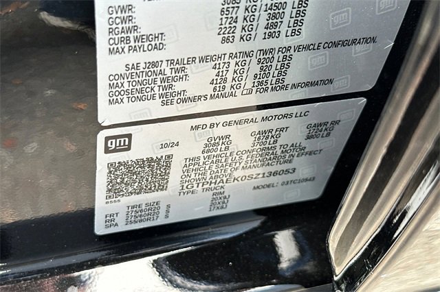 Used 2025 GMC Sierra 1500 Pro w/ Graphite Edition image 27