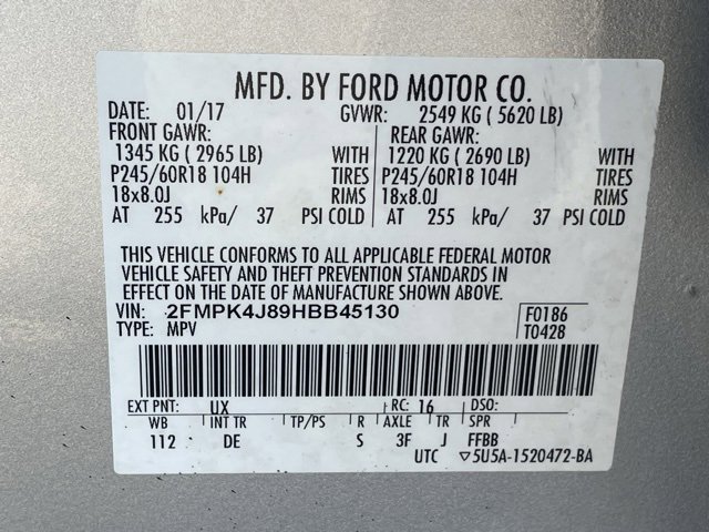 Used 2017 Ford Edge SEL image 25