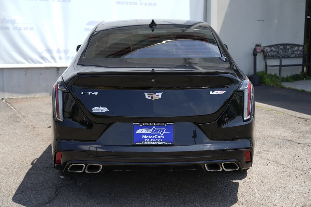 Used 2021 Cadillac CT4 V w/ Technology Package AWD/4WD image 6
