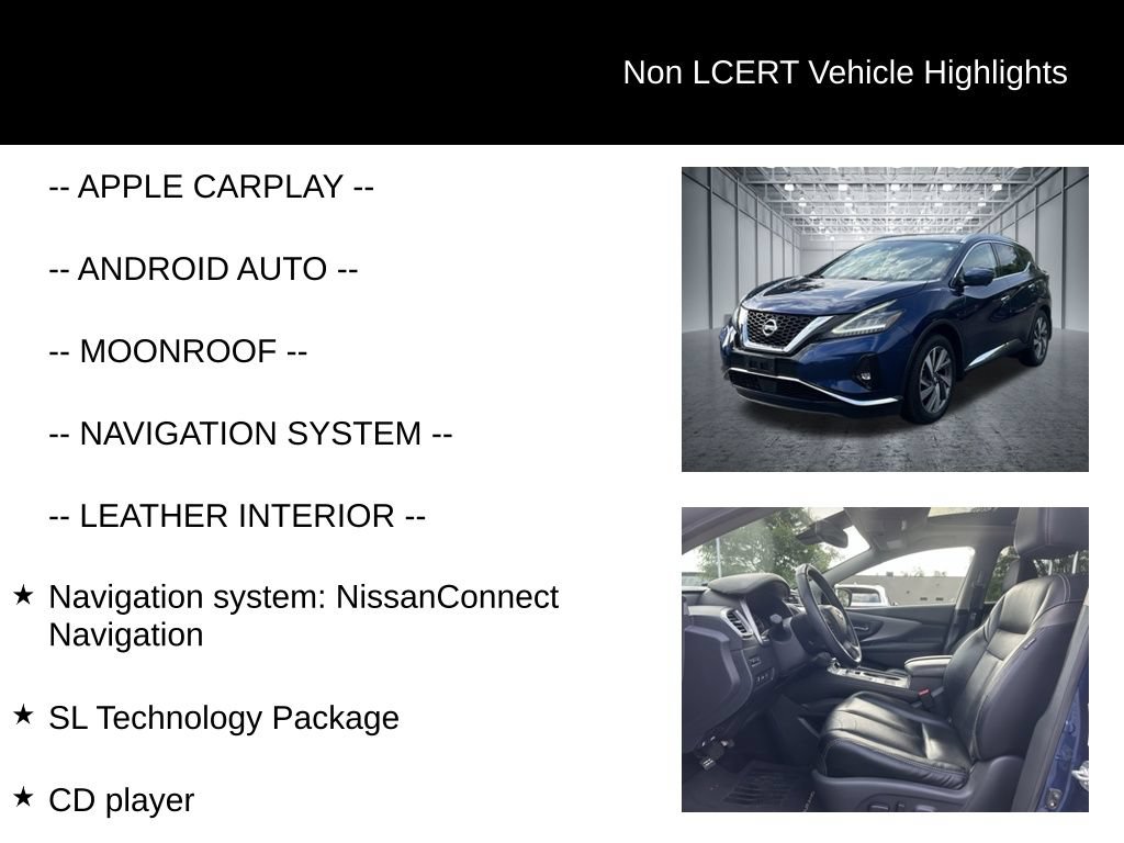 Used 2019 Nissan Murano SL w/ SL Technology Package AWD/4WD image 29