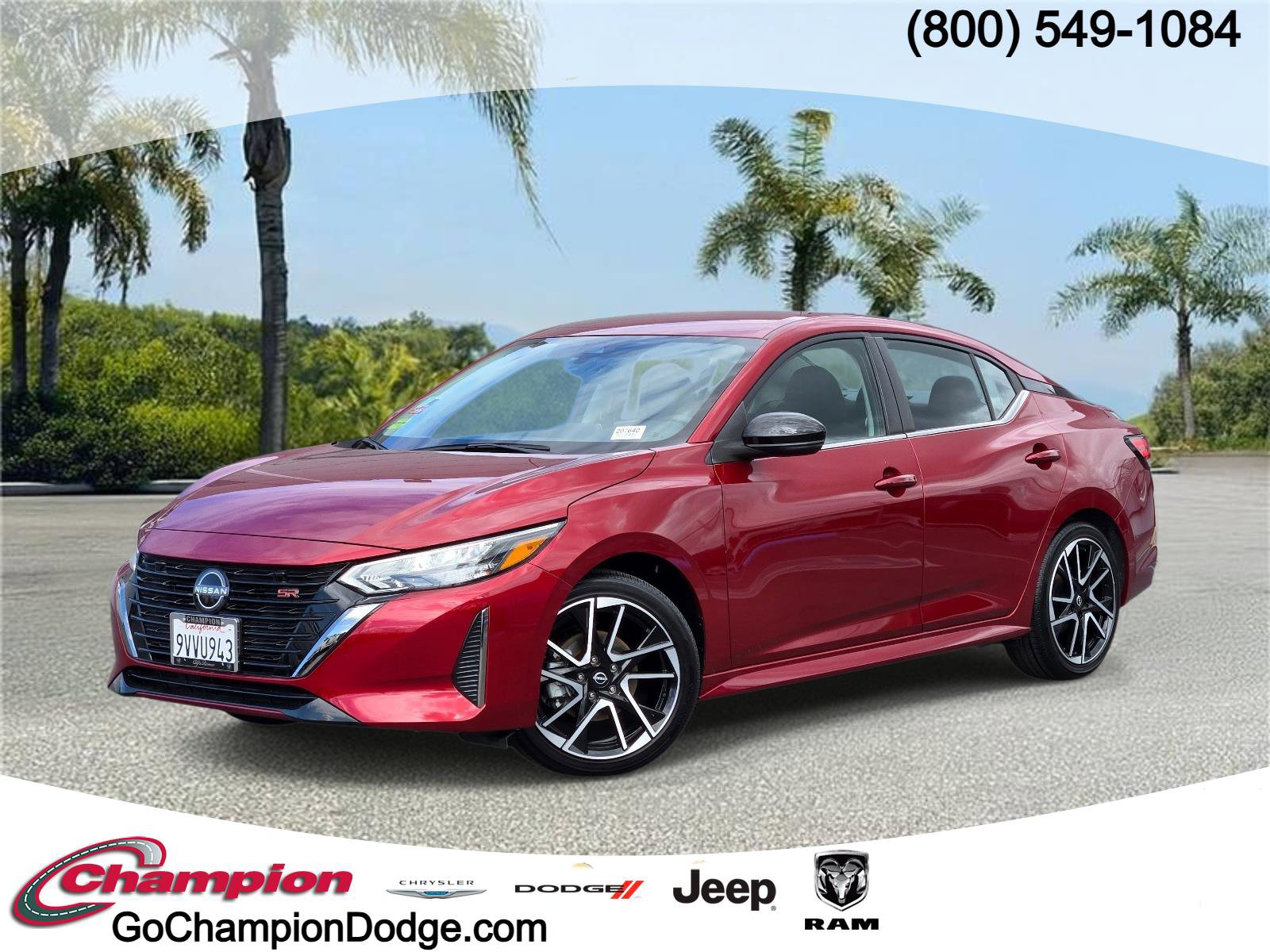Used 2025 Nissan Sentra SR FWD image 1