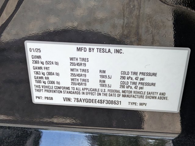 Used 2025 Tesla Model Y Long Range AWD/4WD image 24
