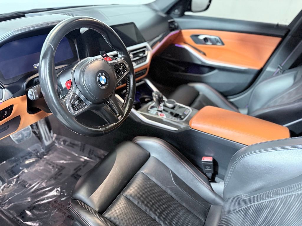 Used 2022 BMW M3 Competition w/ M Carbon Exterior Package AWD/4WD image 17