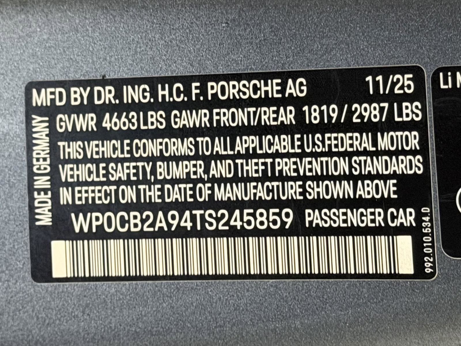 New 2026 Porsche 911 GTS image 26