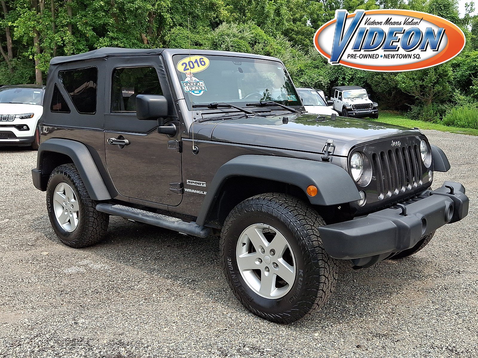 Certified 2016 Jeep Wrangler Sport w/ Quick Order Package 23S