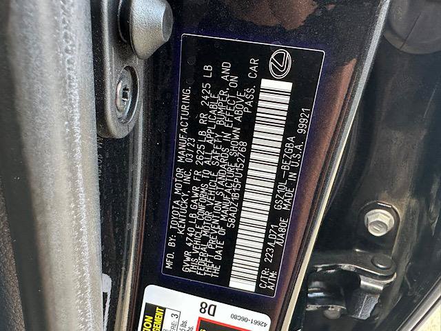 Used 2023 Lexus ES 350 w/ Premium Package FWD image 32