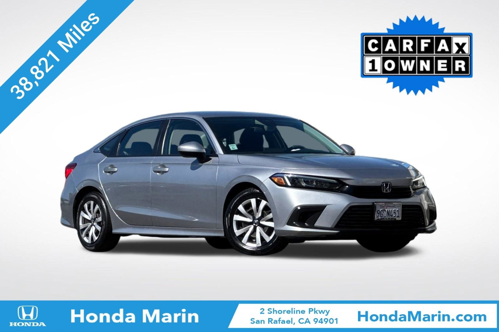Used 2023 Honda Civic LX image 1