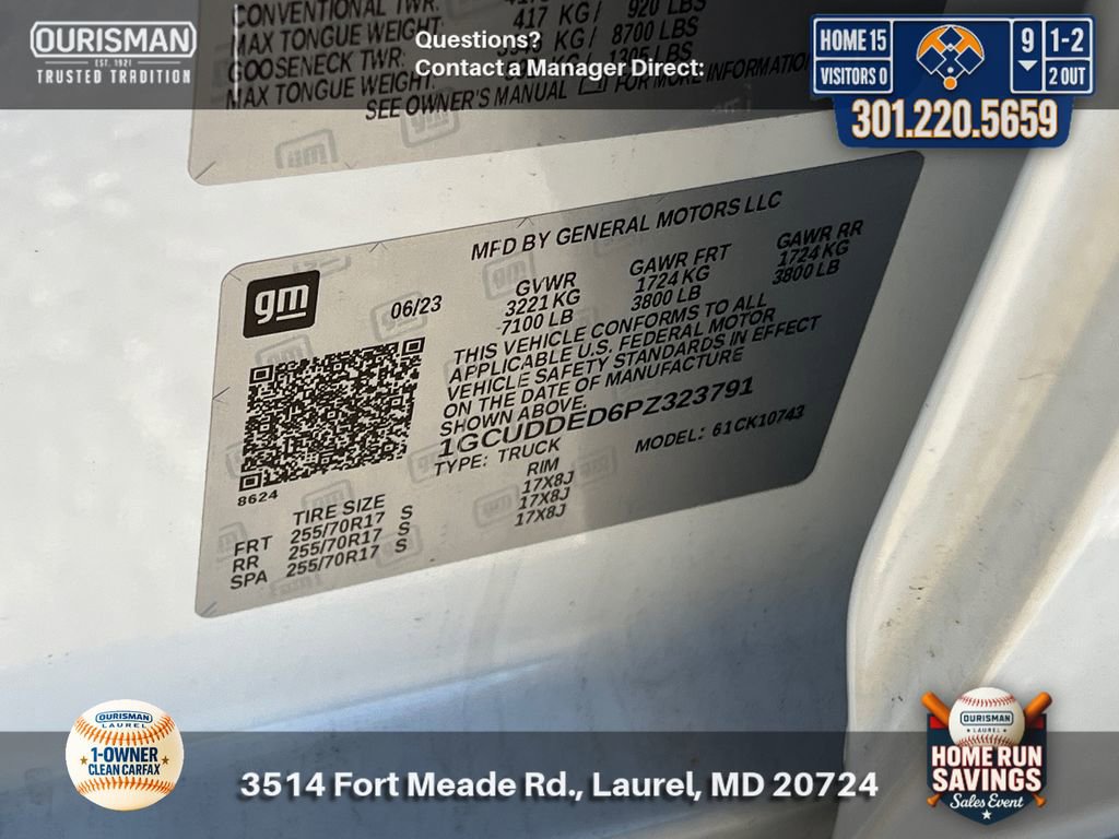 Used 2023 Chevrolet Silverado 1500 LT w/ Protection Package image 30