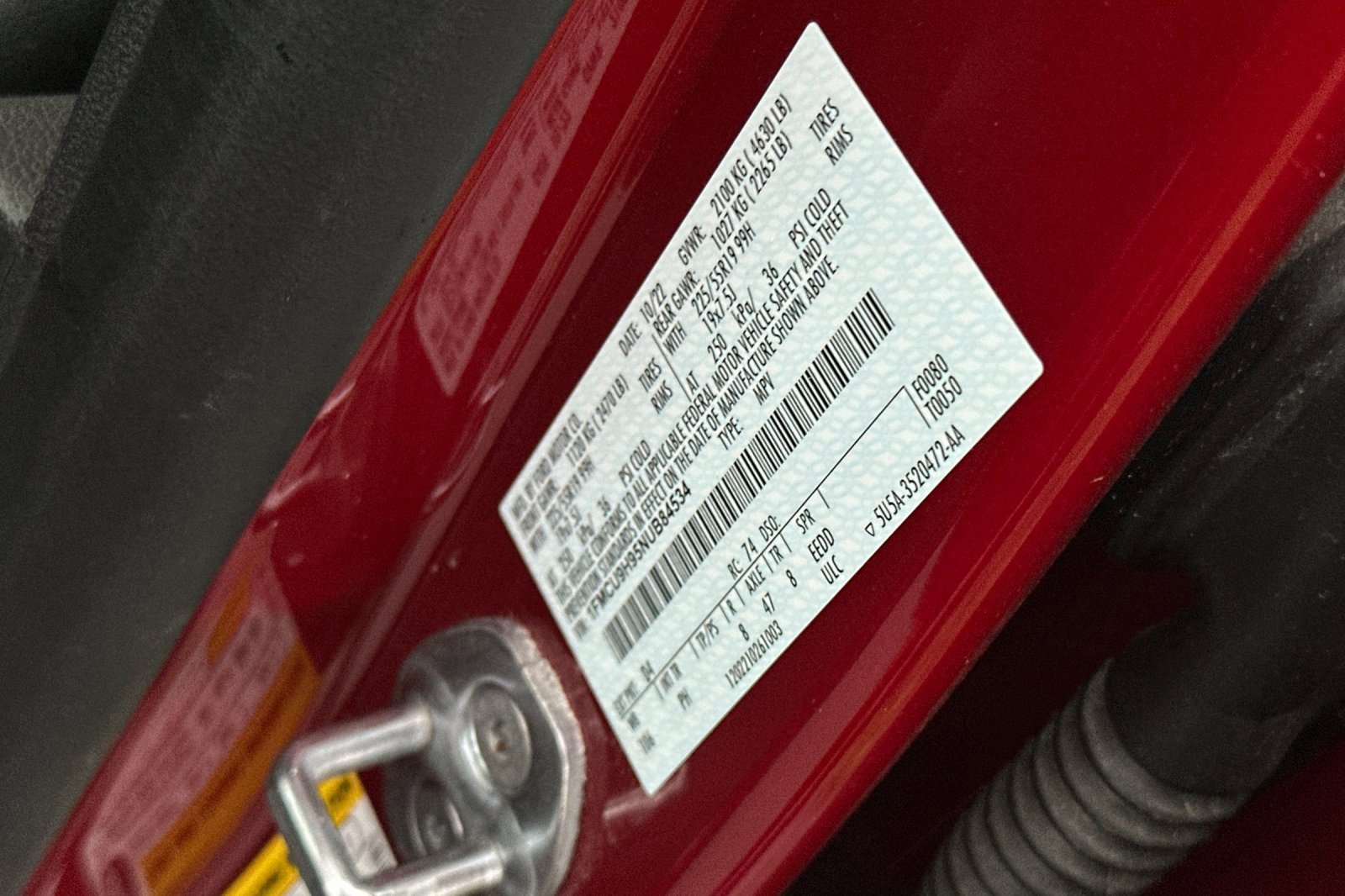 Used 2022 Ford Escape SEL w/ SEL Stealth AWD Package image 27