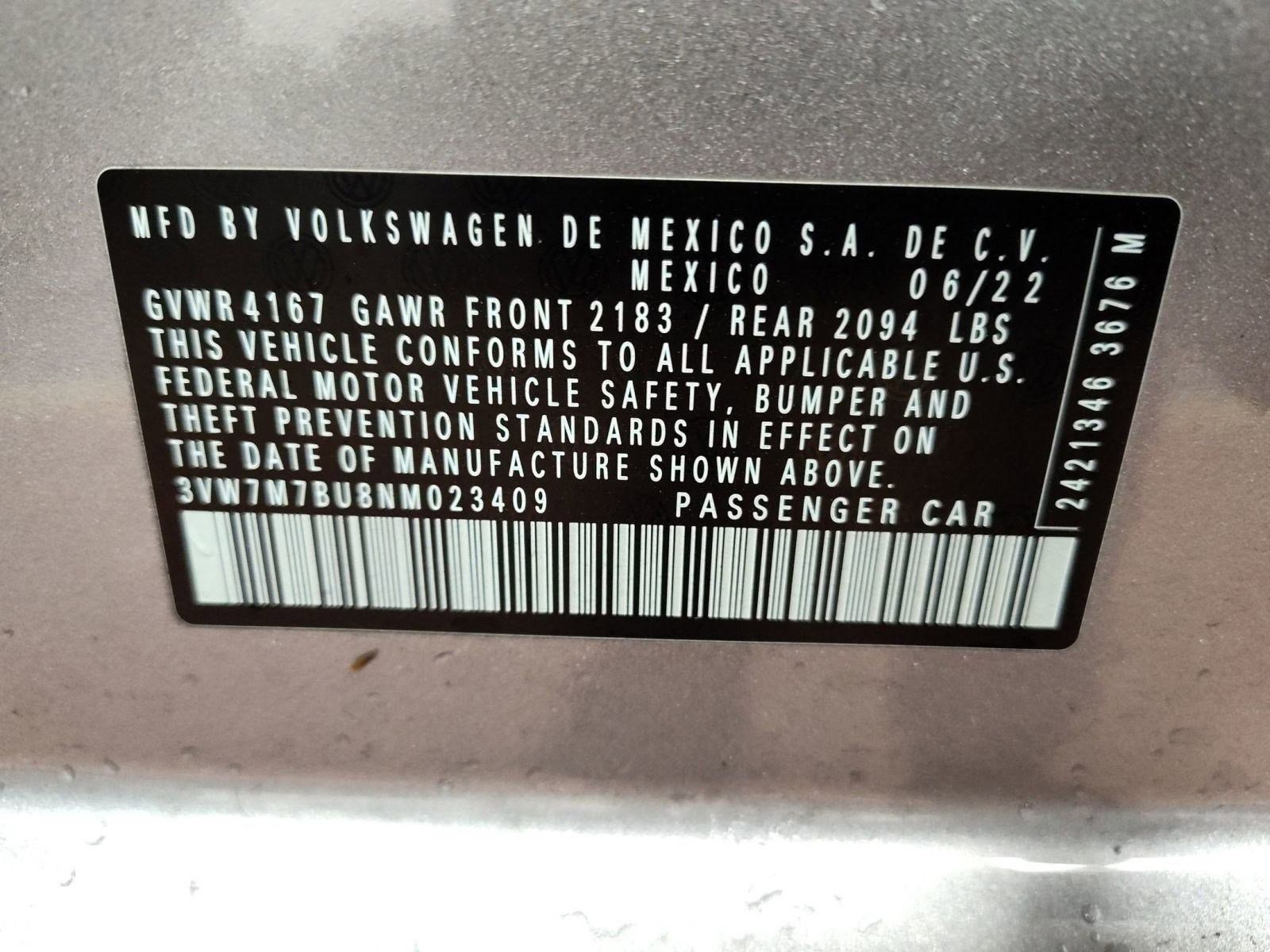 Used 2022 Volkswagen Jetta SE image 16