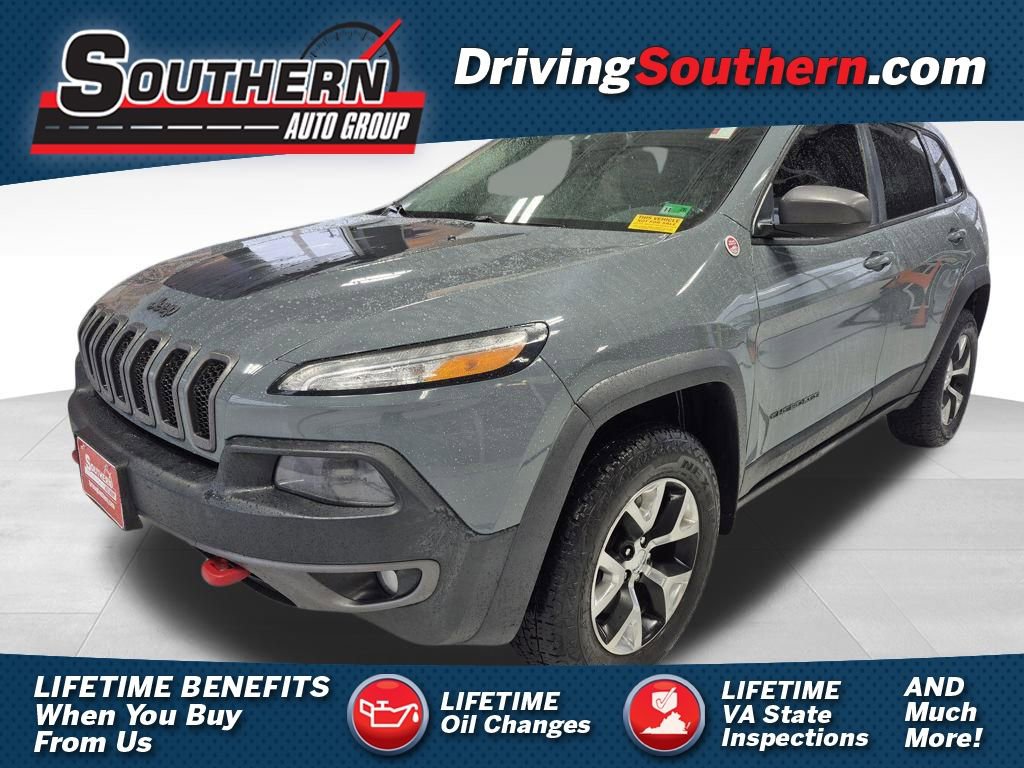 Used 2015 Jeep Cherokee Trailhawk w/ Leather Interior Group image 1