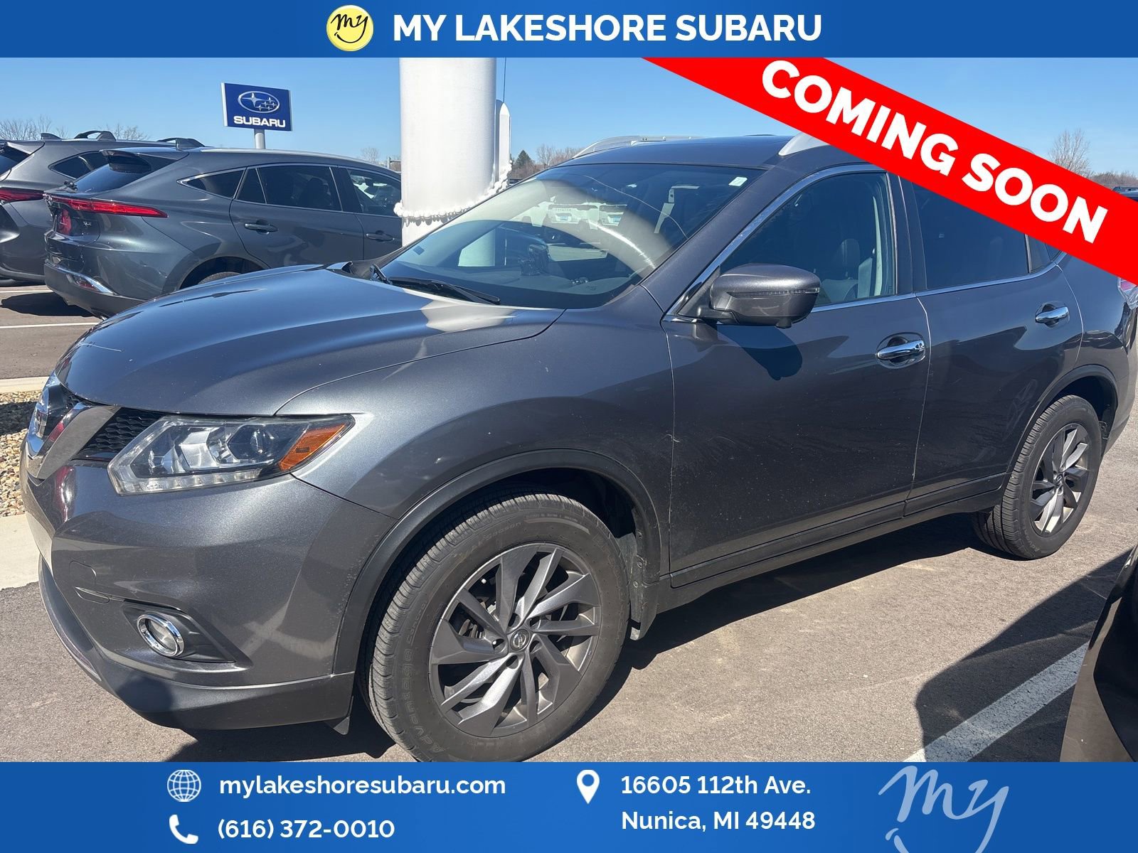 Used 2016 Nissan Rogue SL w/ SL Premium Package image 3