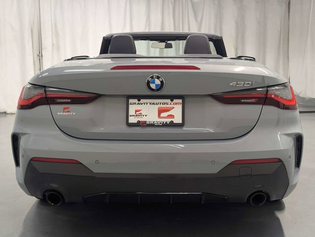Used 2023 BMW 430i Convertible w/ M Sport Package RWD image 26