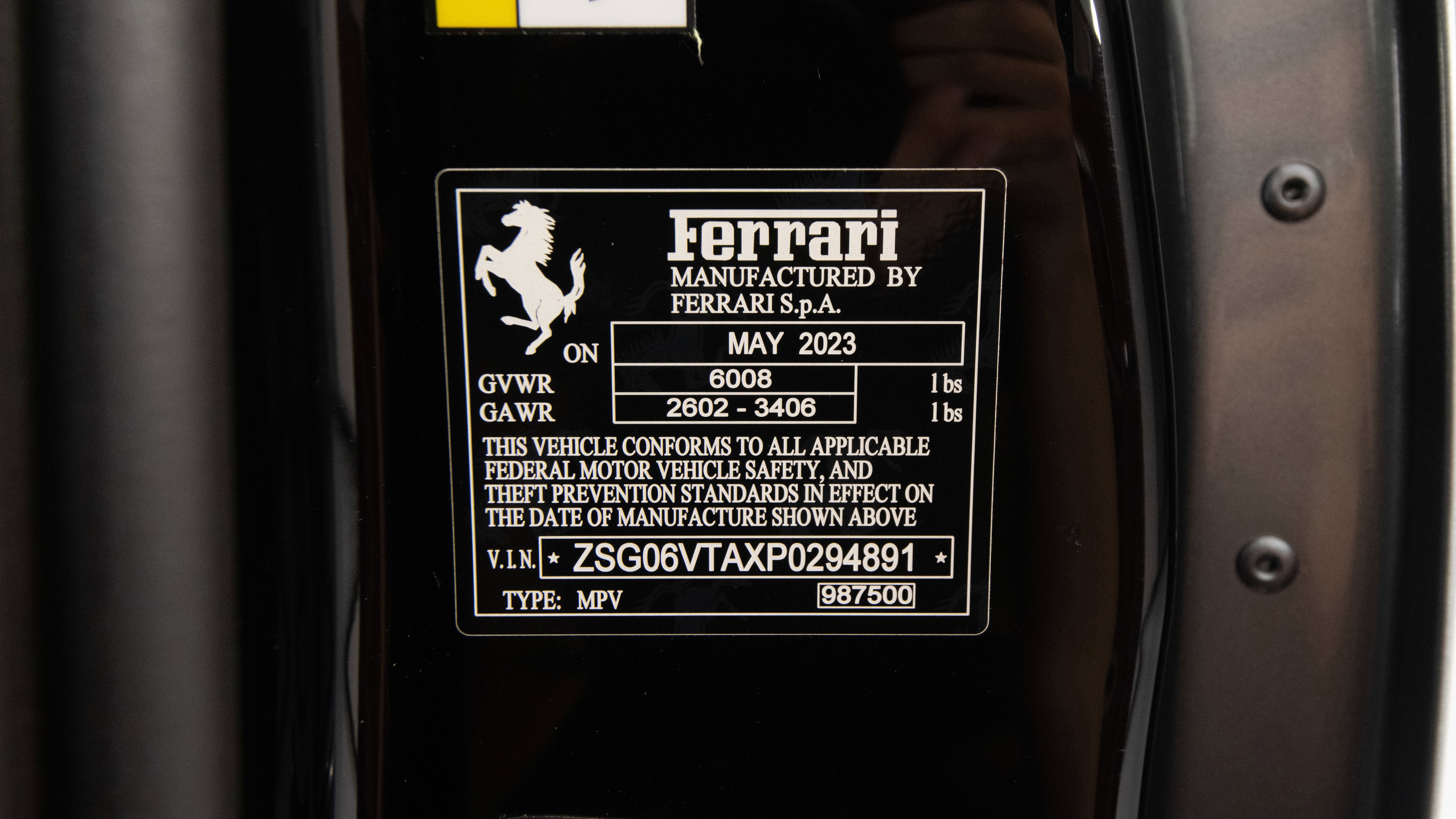 Certified 2023 Ferrari Purosangue AWD/4WD image 41