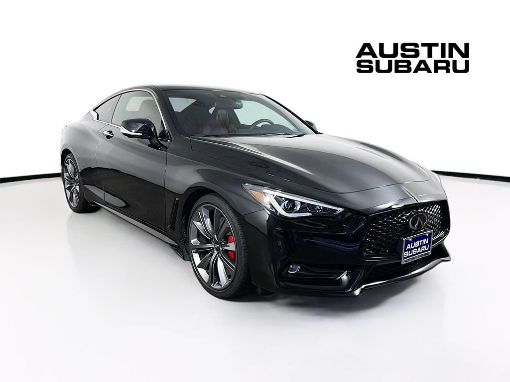 Used 2021 INFINITI Q60 Red Sport 400 w/ Cargo Package