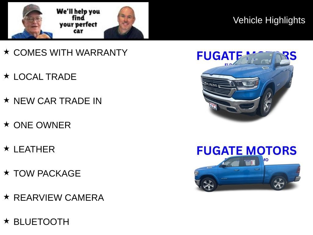 Used 2021 RAM 1500 Laramie image 8