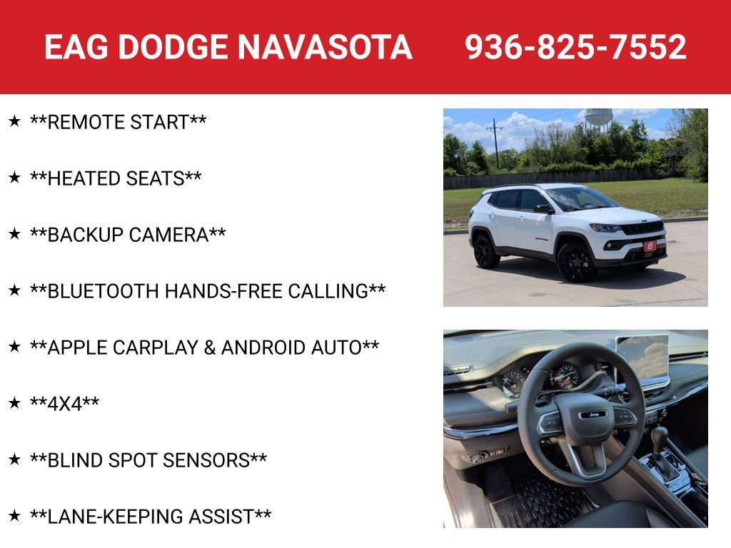 New 2026 Jeep Compass Latitude AWD/4WD image 4