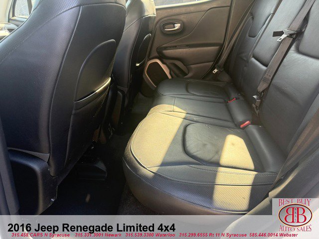 Used 2016 Jeep Renegade Limited AWD/4WD image 9