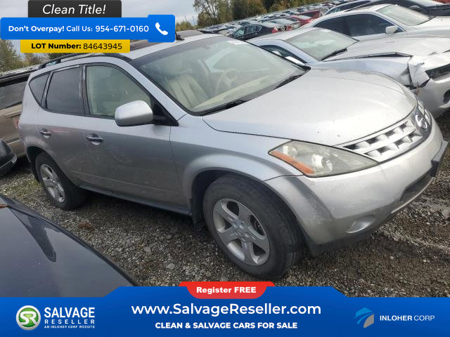 Used 2005 Nissan Murano SL w/ (G04) SL Touring Pkg image 5