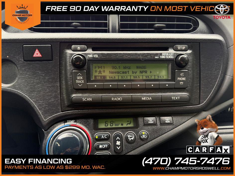 Used 2013 Toyota Prius C One FWD image 20