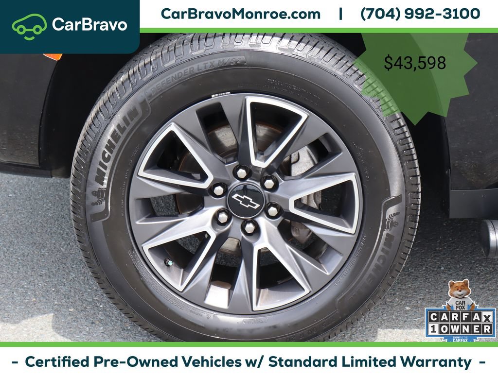 Certified 2021 Chevrolet Tahoe Z71 w/ Z71 Signature Package AWD/4WD image 11