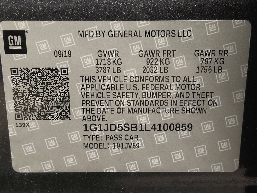 Used 2020 Chevrolet Sonic LT image 33