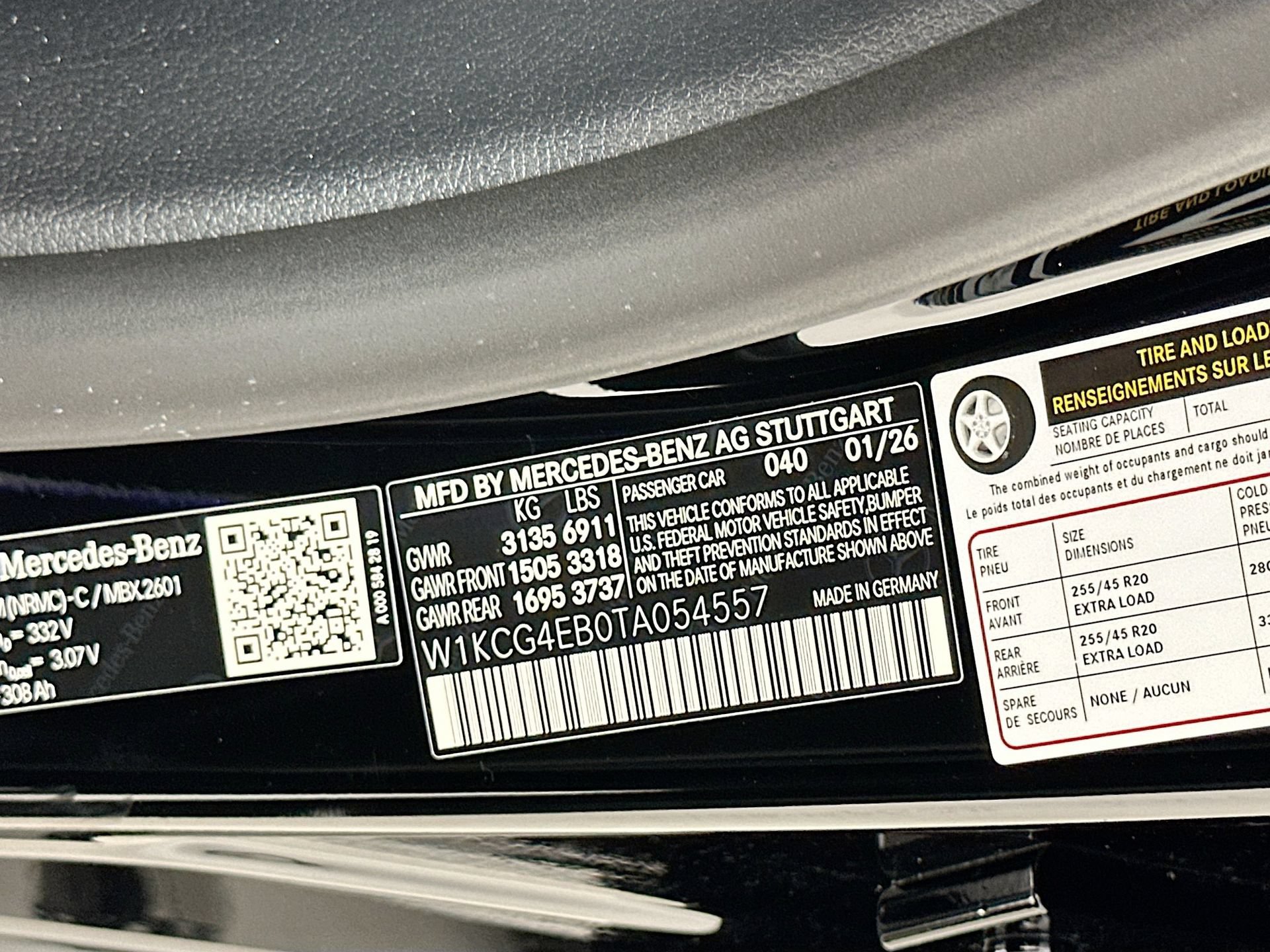 New 2026 Mercedes-Benz EQS 580 4MATIC Sedan image 34