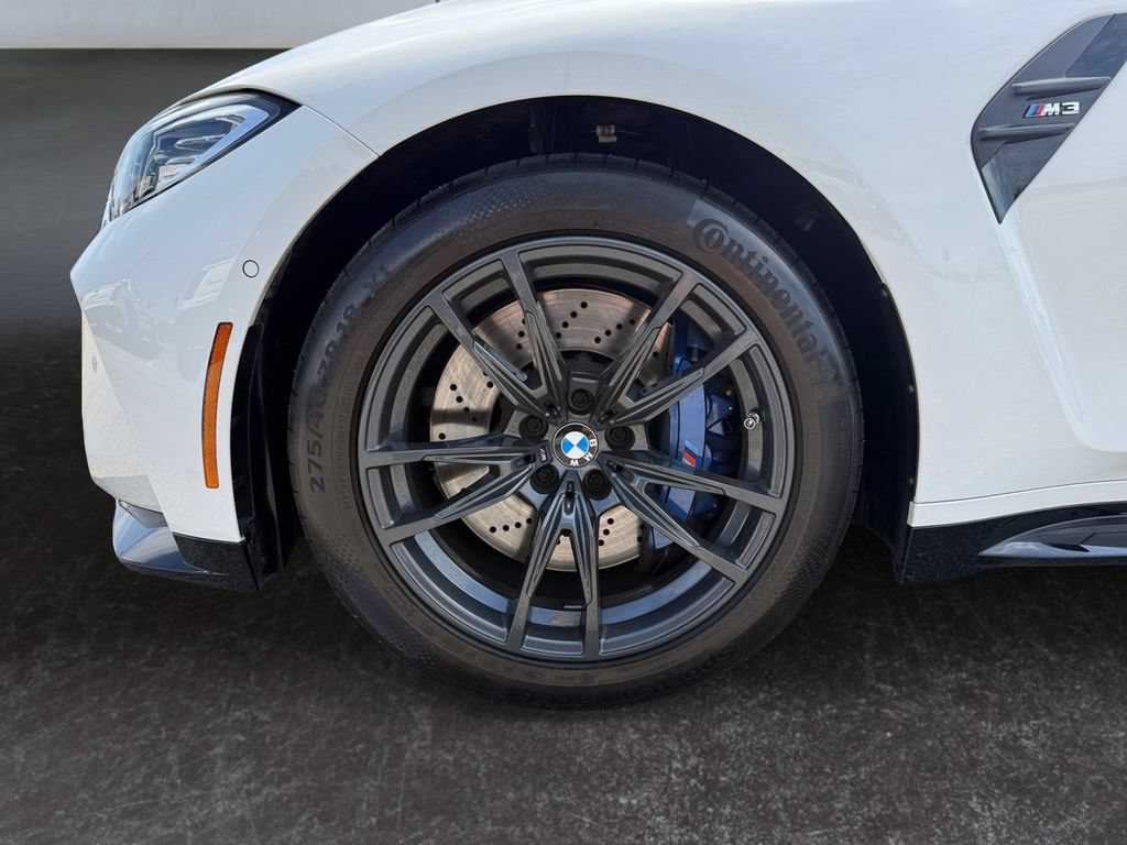 Used 2024 BMW M3 w/ Parking Assistance Package RWD image 9